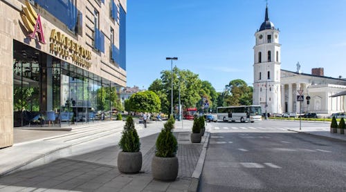 Amberton Cathedral Square Hotel Vilnius - Außenansicht – © Amberton Cathedral Square Hotel Vilnius