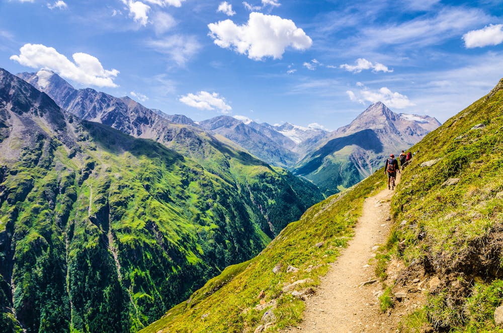 Naturpark Ötztal, Österreich – E5 Alpenüberquerung &ndash; &copy; Sabine Hortebusch - stock.adobe.com