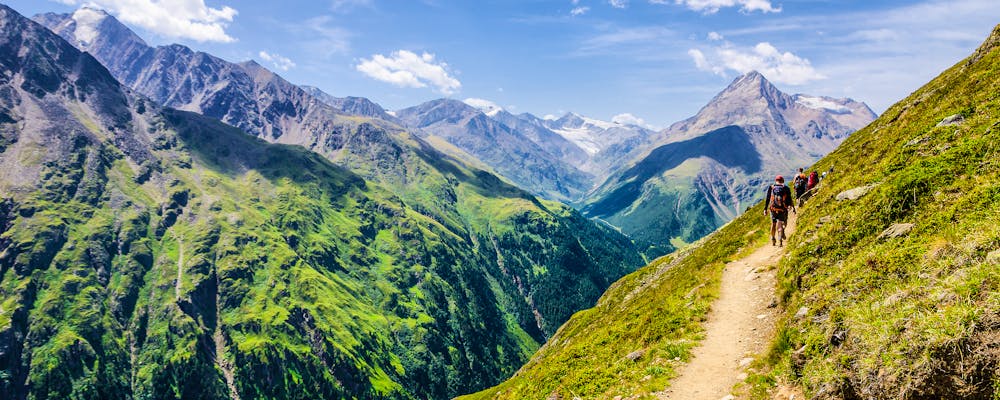 Naturpark Ötztal, Österreich – E5 Alpenüberquerung – © Sabine Hortebusch - stock.adobe.com
