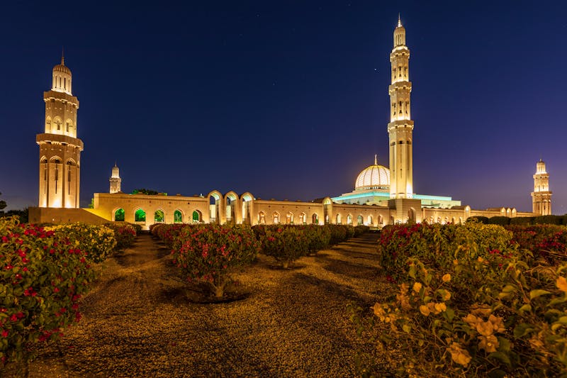 Große Sultan Qaboos Moschee in Muscat im Oman - ©Emily_M_Wilson - stock.adobe.com