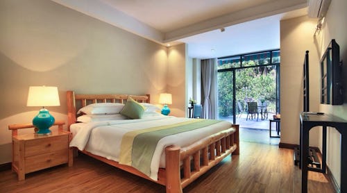 Doppelzimmer Beispiel im Li-River Island Resort Xingping Yangshuo – © Li-River Island Resort Xingping Yangshuo