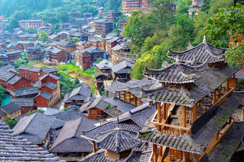 Dorf der Miao in Guizhou China &ndash; &copy; gui yong nian - stock.adobe.com