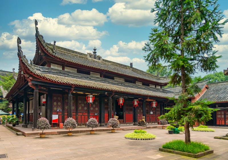 Wenshu kloster in Chengdu, Sichuan (China) - ©videobuzzing - stock.adobe.com