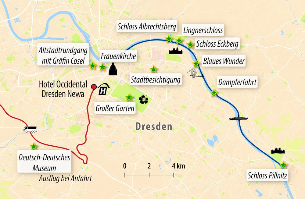 Ihre Reiseroute – © Eberhardt TRAVEL