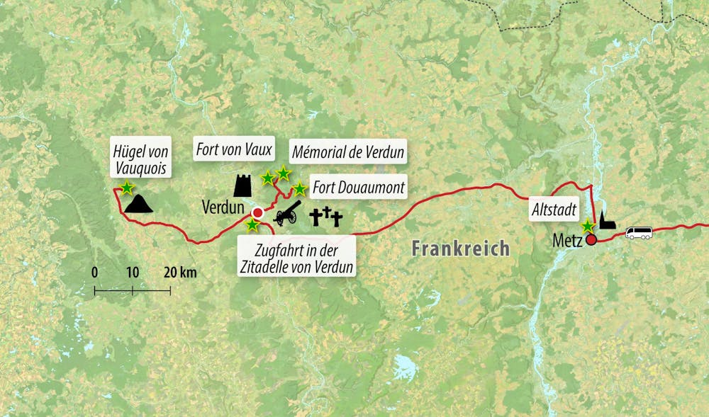 Ihre Reiseroute – © Eberhardt TRAVEL