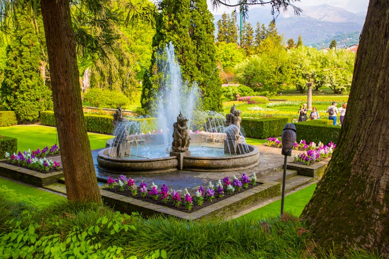Parkanlage der Villa Taranto an der Westküste des Lago Maggiore  - ©faber121 - stock.adobe.com