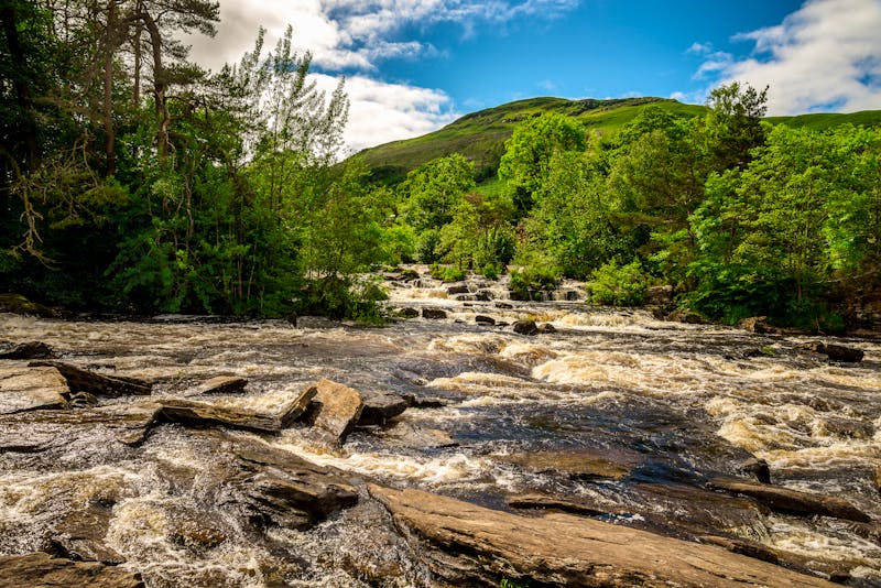 Falls of Dochart in Killin, Schottland - ©anastasstyles - stock.adobe.com