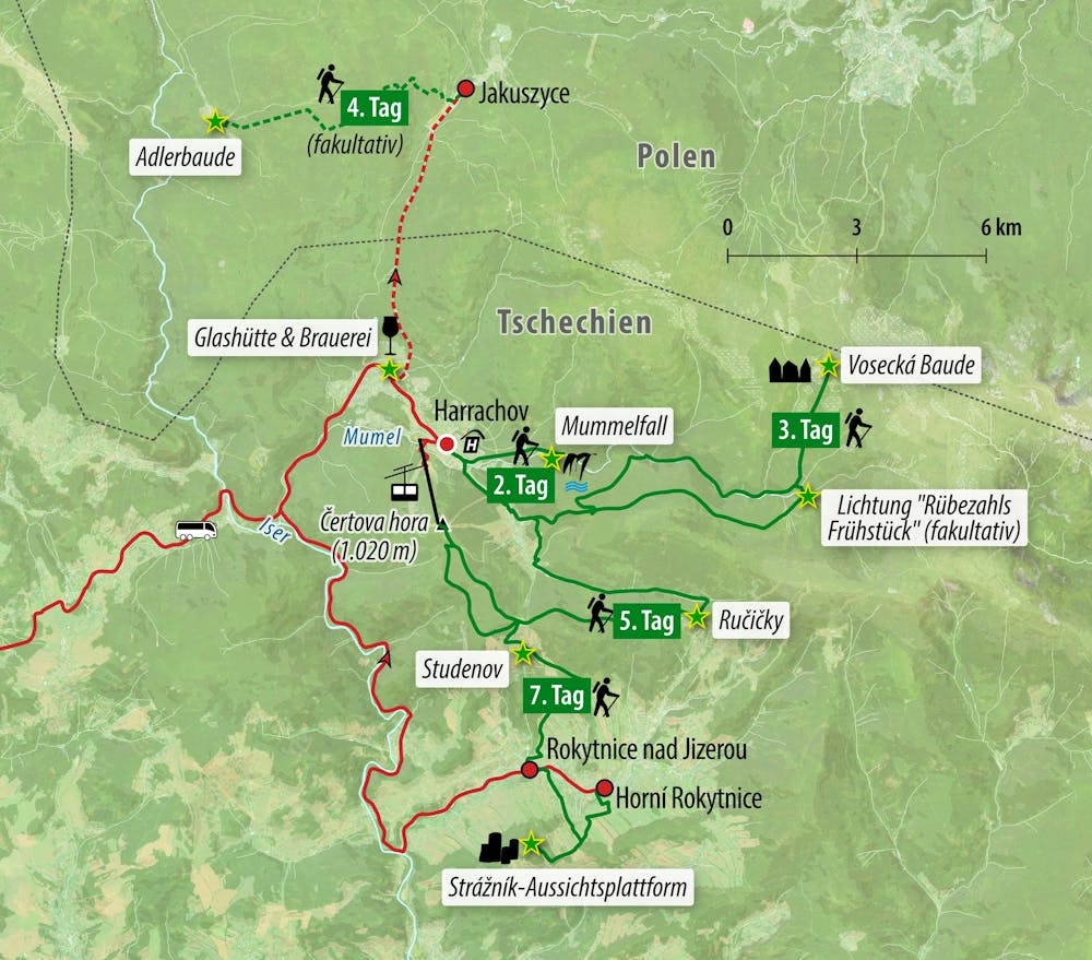 Ihre Reiseroute – © Eberhardt TRAVEL