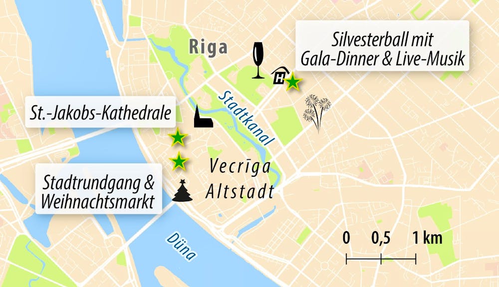 Ihre Reiseroute – © Eberhardt TRAVEL