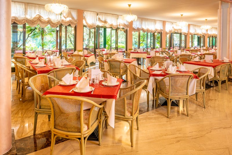 Restaurant im Oasi Park Hotel in Garda – ©Franchetto Matteo