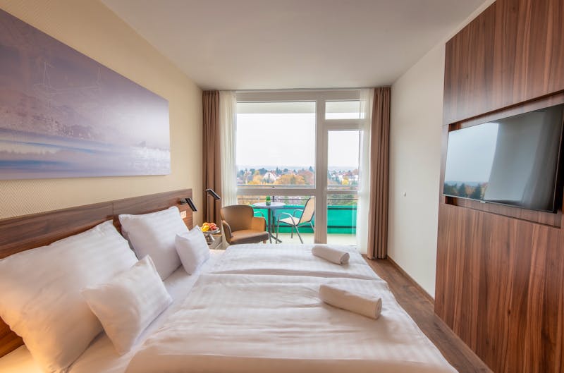 Zimmerbeispiel im Hunguest Hotel Panorama in Heviz – ©Hunguest Hotel Panorama