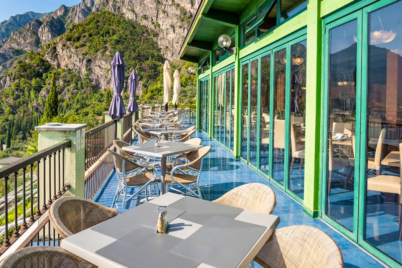 Terrasse im La Limonaia in Limone – ©Franchetto Matteo Picsel Studio