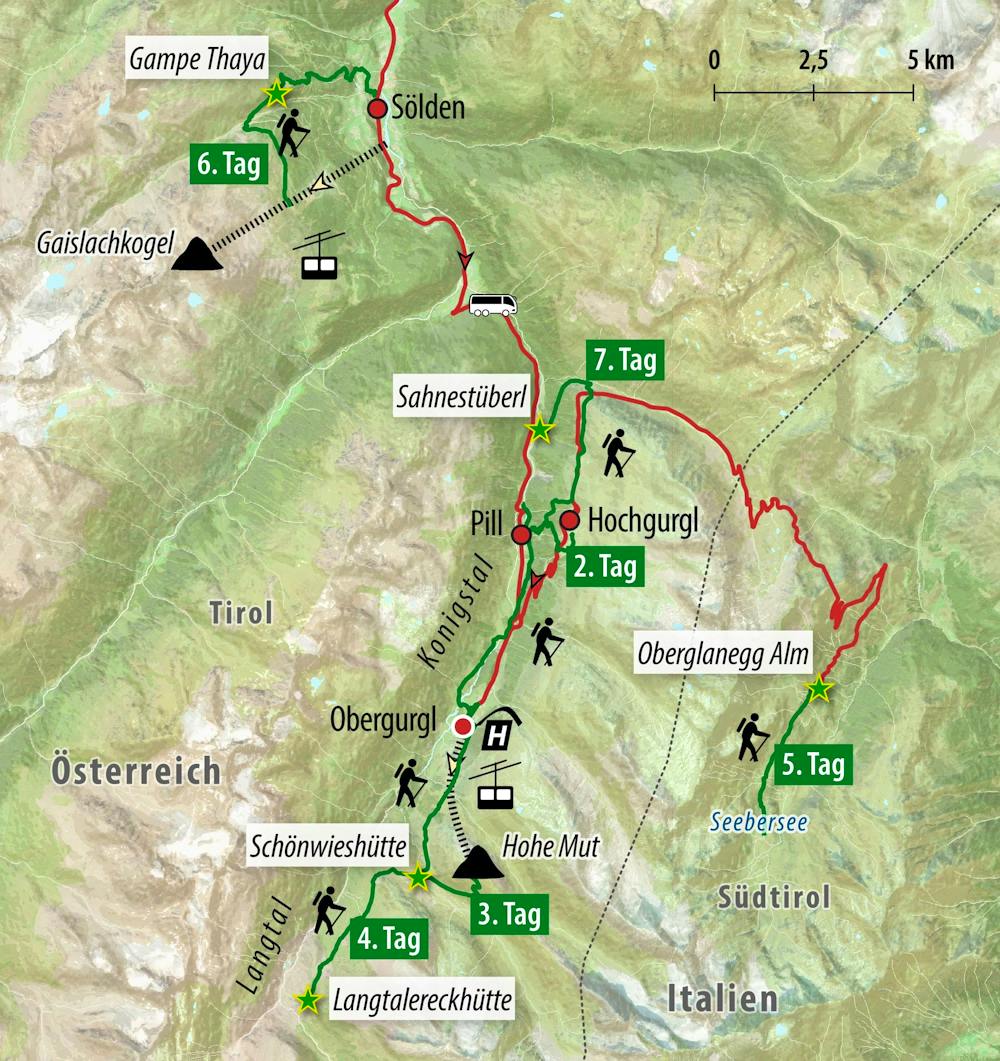 Ihre Reiseroute – © Eberhardt TRAVEL