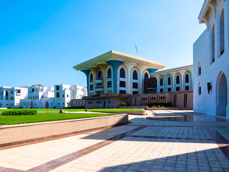 Der Al-Alam-Sultanspalast in Maskat, Oman - ©David Brown - stock.adobe.com