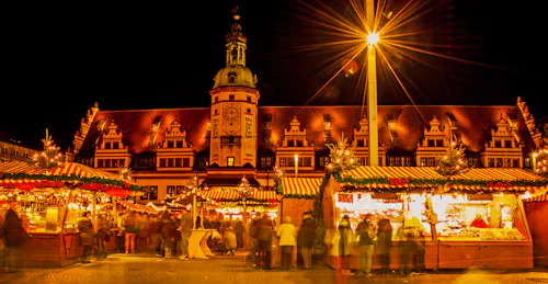 Leipzig Weihnachtsmarkt &ndash; &copy; panoramaphoto - stock.adobe.com