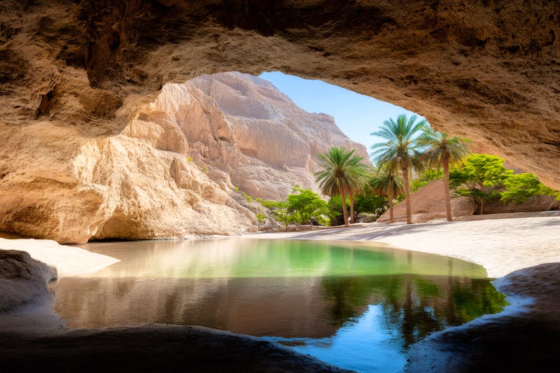 Wadi Tiwi in Oman - ©kardaska - stock.adobe.com