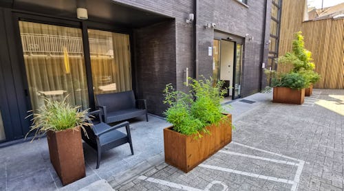 Tower Hotel in Aalst - Eingang – © Tower Hotel in Aalst