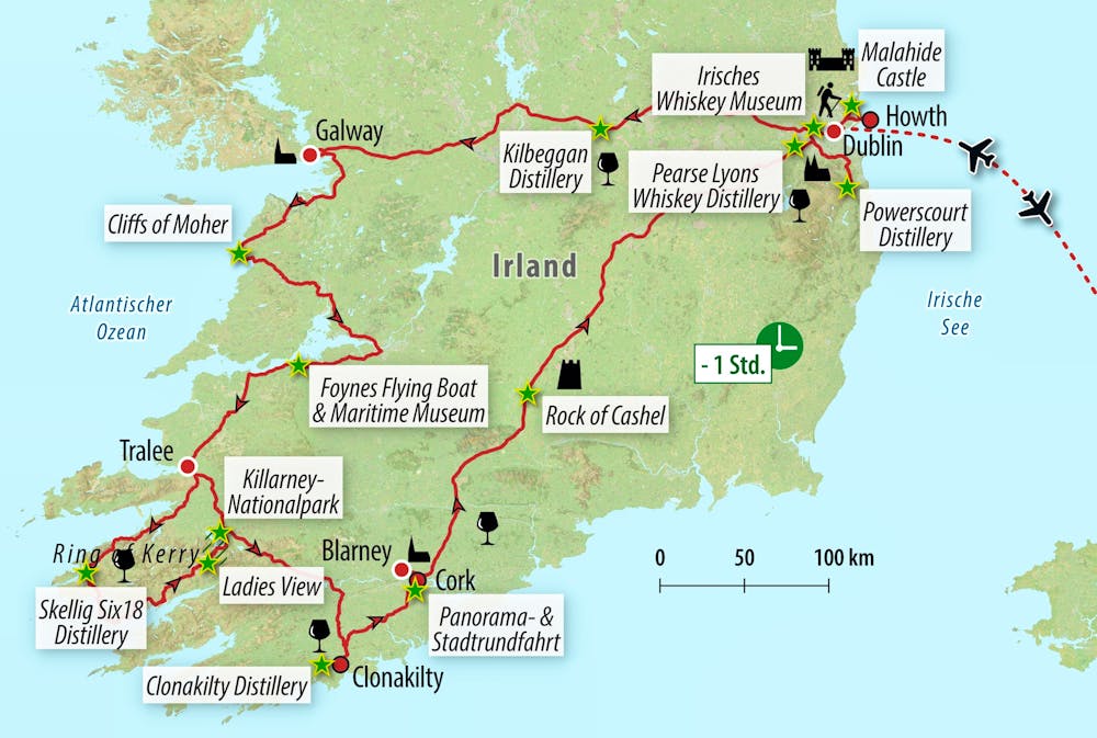 Ihre Reisroute – © Eberhardt TRAVEL
