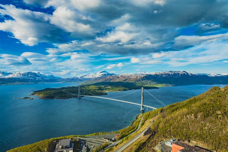 Die Hålogaland-Brücke in Narvik, Norwegen - ©Kamil - Adobe Stock