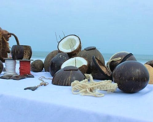  Kokosnuss-Workshop in Cartagena - &copy;https://www.tripadvisor.de/Attractions-g297476-Activities-c41-Cartagena_Cartagena_District_Bolivar_Department.html