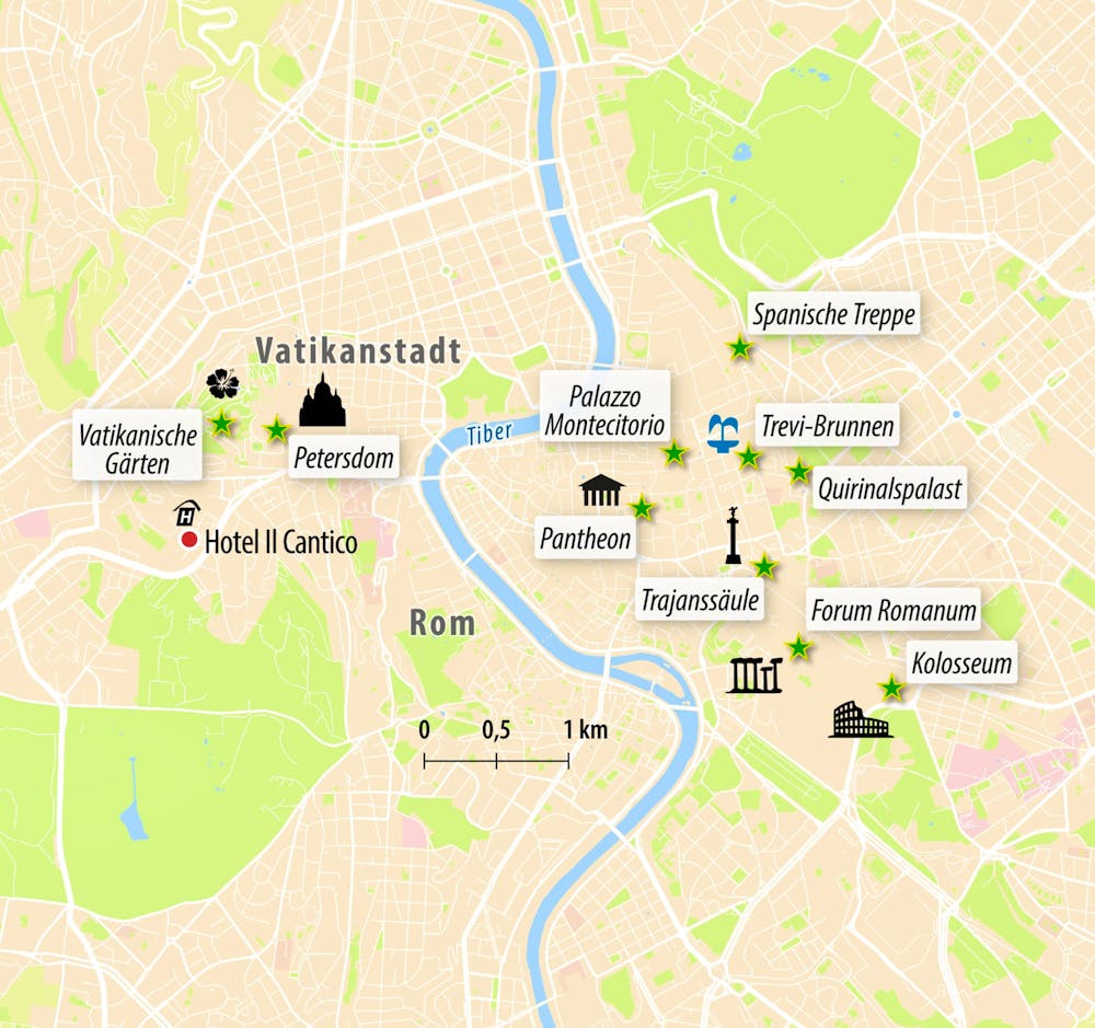 Ihre Reiseroute – © Eberhardt TRAVEL