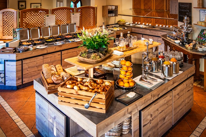 Bad Füssing - Wunsch Hotel Mürz - Restaurant Frühstücksbuffet – ©GLEISSFOTO.AT