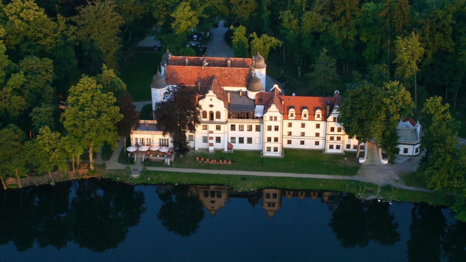 Schloss Podewils (Krangen) - Vogelperspektive&nbsp;&ndash;&nbsp;&copy;&nbsp;Schloss Podewils (Krangen)