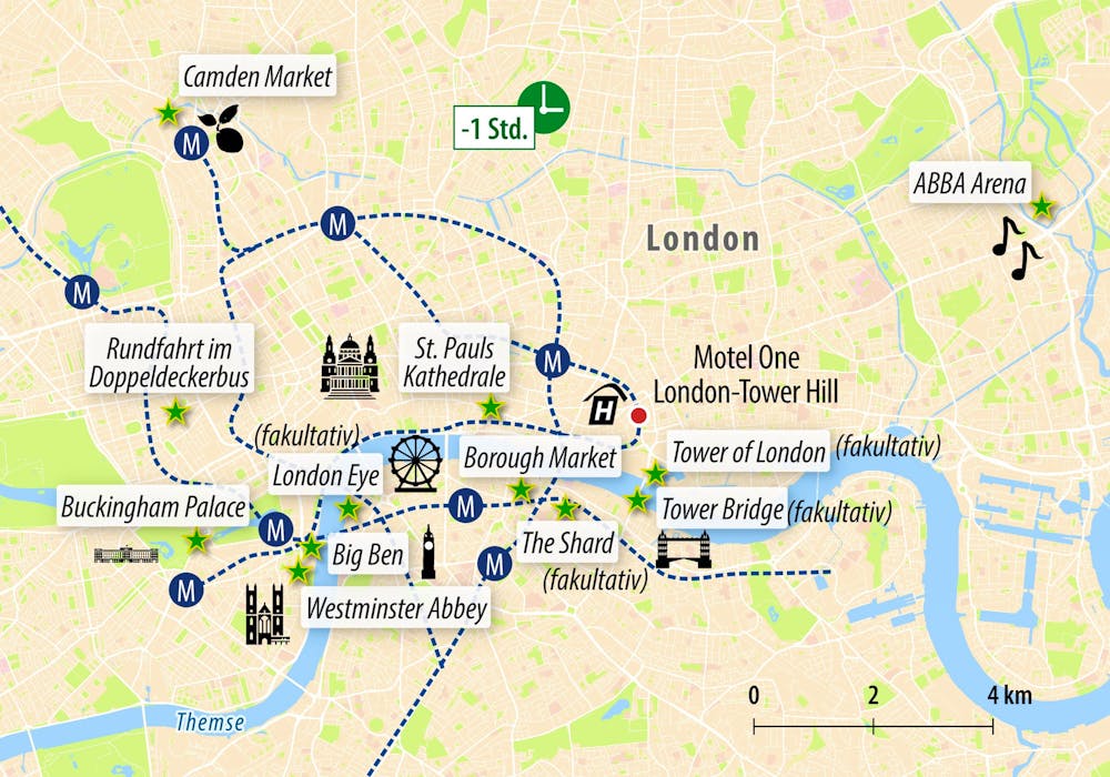 Ihre Reiseroute &ndash; &copy; Eberhardt TRAVEL