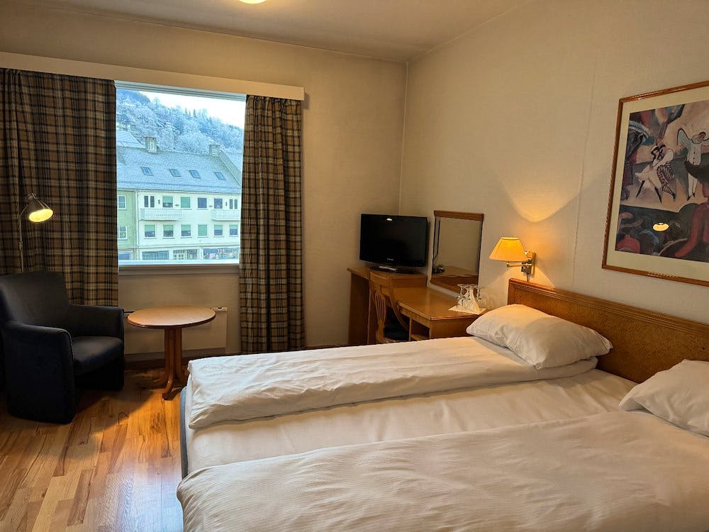 Park Hotel Vossevangen in Voss, Norwegen - Doppelzimmer &nbsp;&ndash;&nbsp;&copy;&nbsp;Park Hotel Vossevangen 
