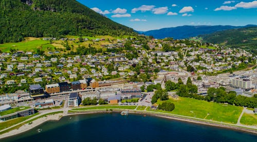 Park Hotel Vossevangen in Voss, Norwegen - Hotel von außen – © Park Hotel Vossevangen