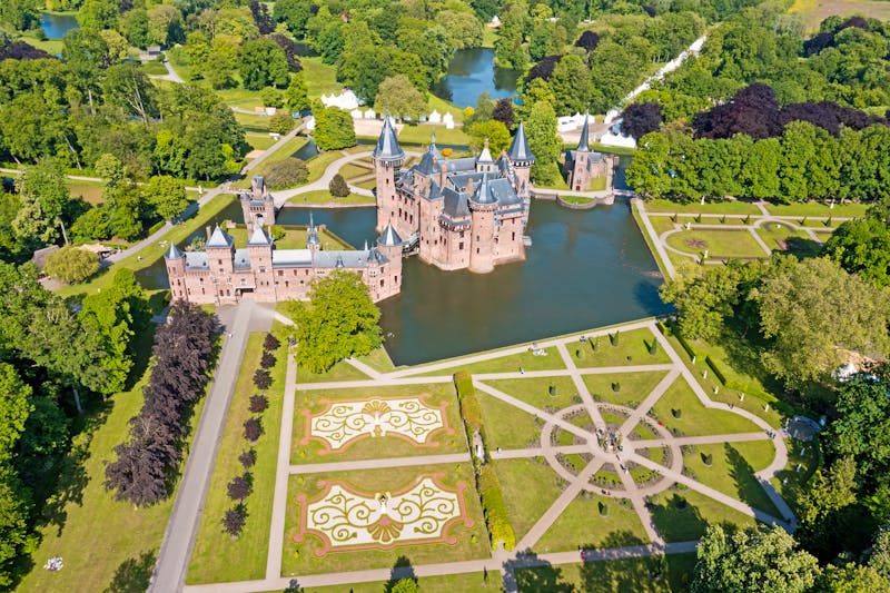 Kasteel de Haar in Utrecht, Niederlande  - ©Nataraj - stock.adobe.com