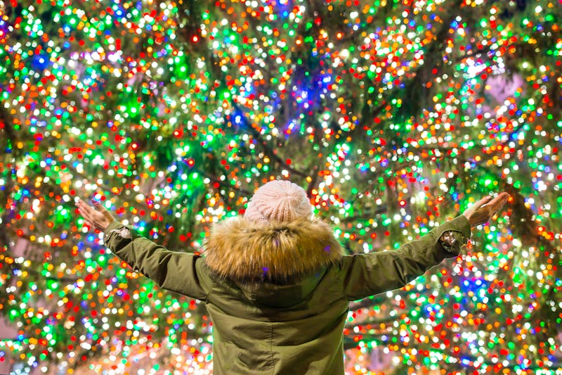 New York - Weihnachtsdekoration am Rockefeller Center  - ©travnikovstudio - stock.adobe.com