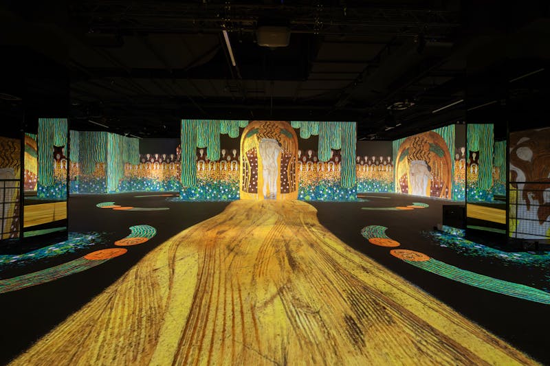 Ausstellung Klimt - Port des Lumieres  - &copy;©Culturespaces Eric Spiller 