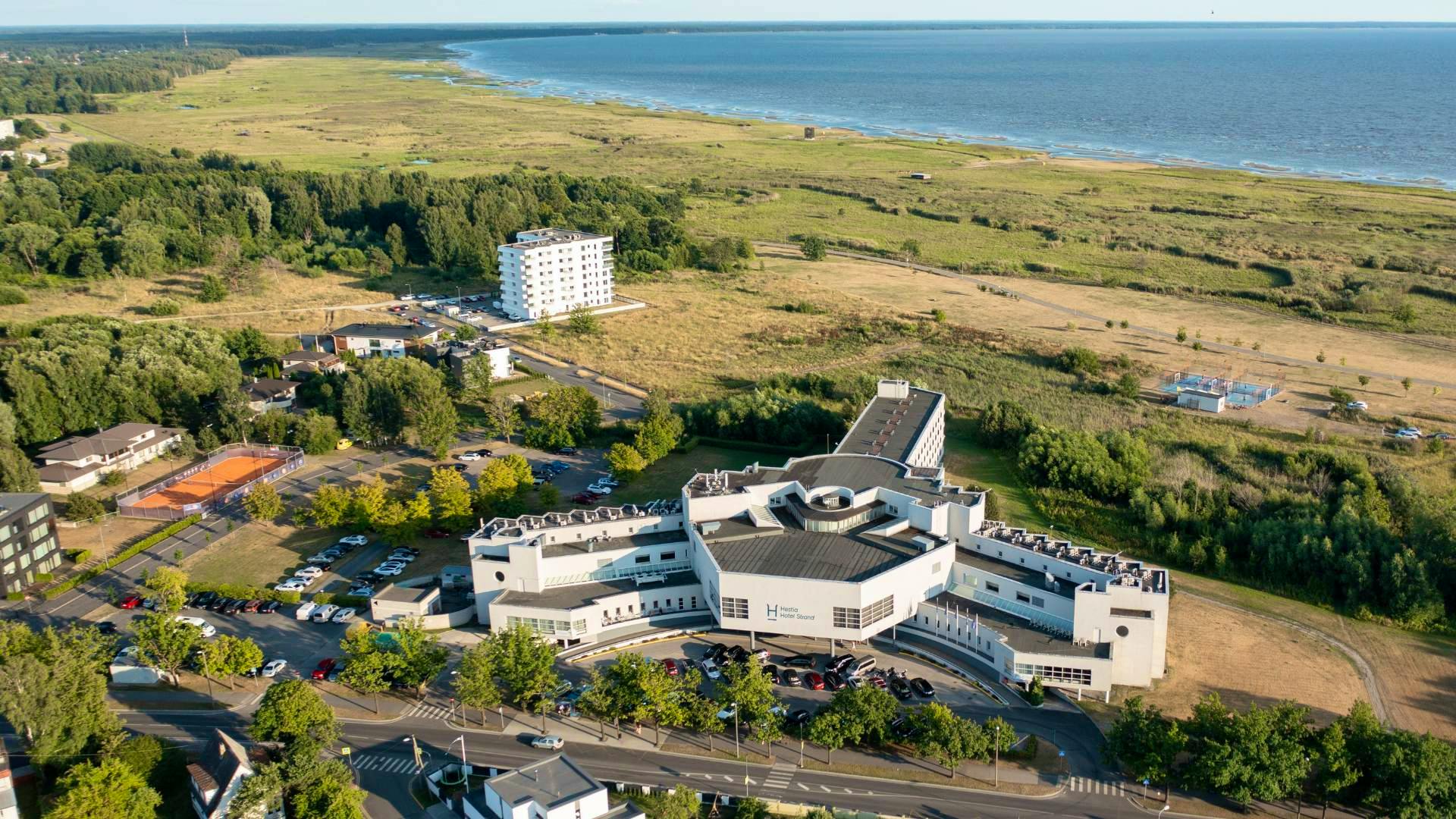 Hestia Strand Hotel - Vogelperspektive&nbsp;&ndash;&nbsp;&copy;&nbsp;Hestia Strand Hotel