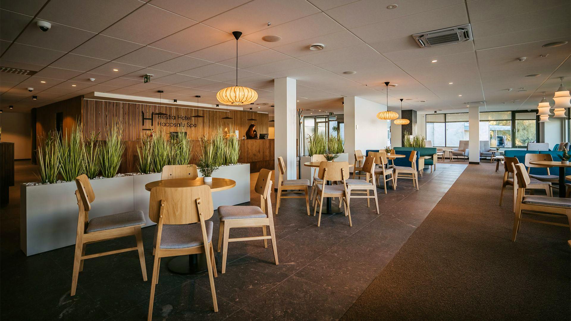 Hestia Hotel Haapsalu Spa - Lobbybereich&nbsp;&ndash;&nbsp;&copy;&nbsp;Hestia Hotel Haapsalu Spa