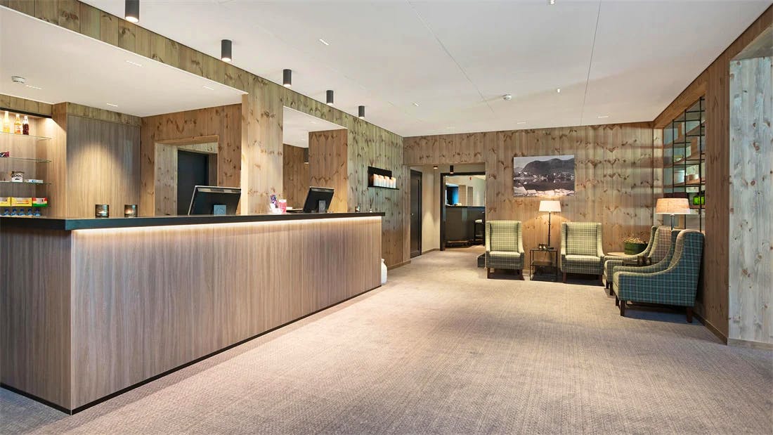 Thon Hotel Jølster in Skei, Norwegen - Rezeption &nbsp;&ndash;&nbsp;&copy;&nbsp;Thon Hotel Jølster