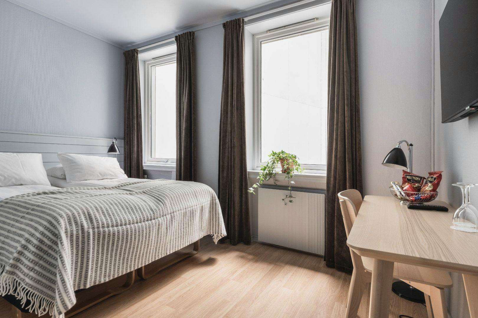 Augustin Hotel in Bergen, Norwegen - Doppelzimmer &nbsp;&ndash;&nbsp;&copy;&nbsp;Augustin Hotel