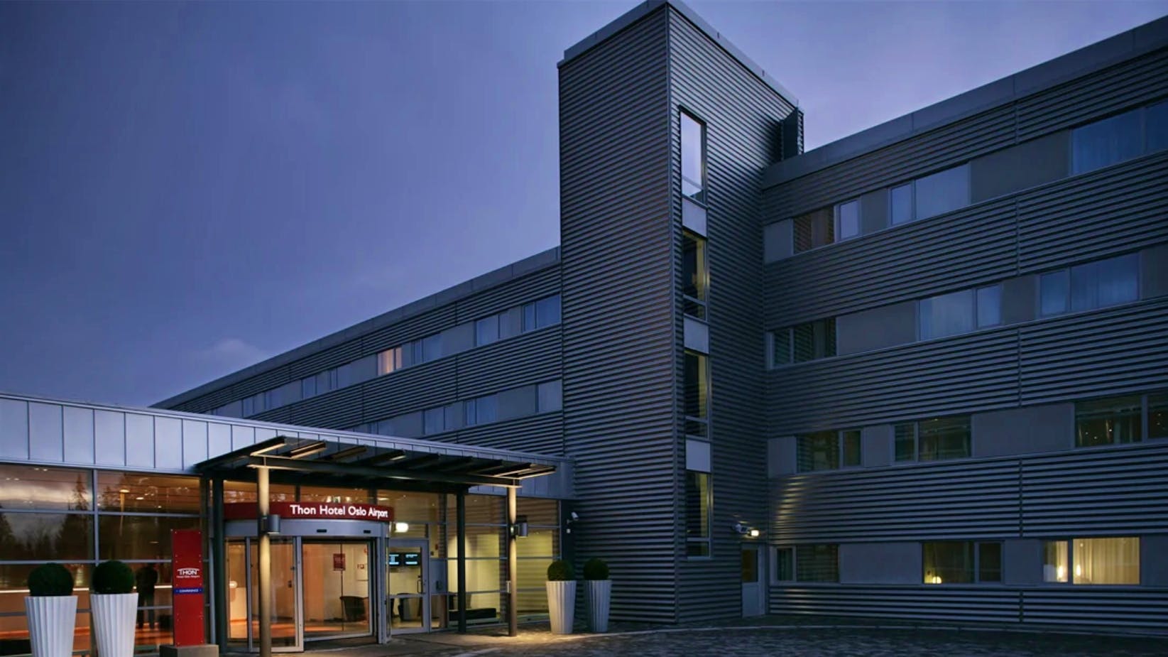 Thon Hotel Oslo Airport in Jessheim, Norwegen - Hotel von außen &nbsp;&ndash;&nbsp;&copy;&nbsp;Thon Hotel Oslo Airport
