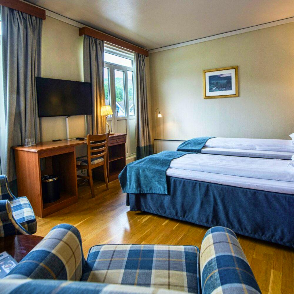 Brakanes Hotel by Fjordtind in Ulvik, Norwegen - Standardzimmer &nbsp;&ndash;&nbsp;&copy;&nbsp;Brakanes Hotel by Fjordtind