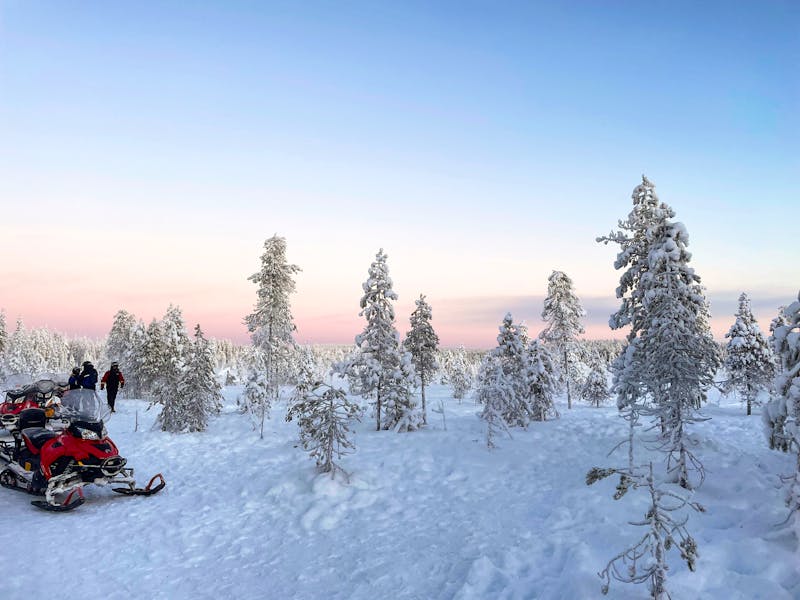 Motorschlittenfahrt durchs Lappland  - ©jordieasy - stock.adobe.com