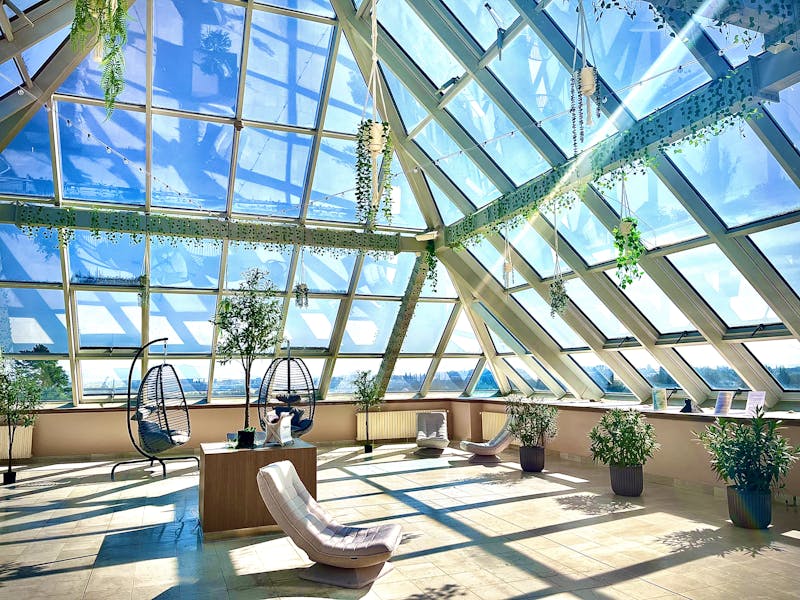 Franzensbad - Kurhotel Pyramida - Relaxzone in der 4. Etage – ©Kurhotel Pyramida Franzenbad