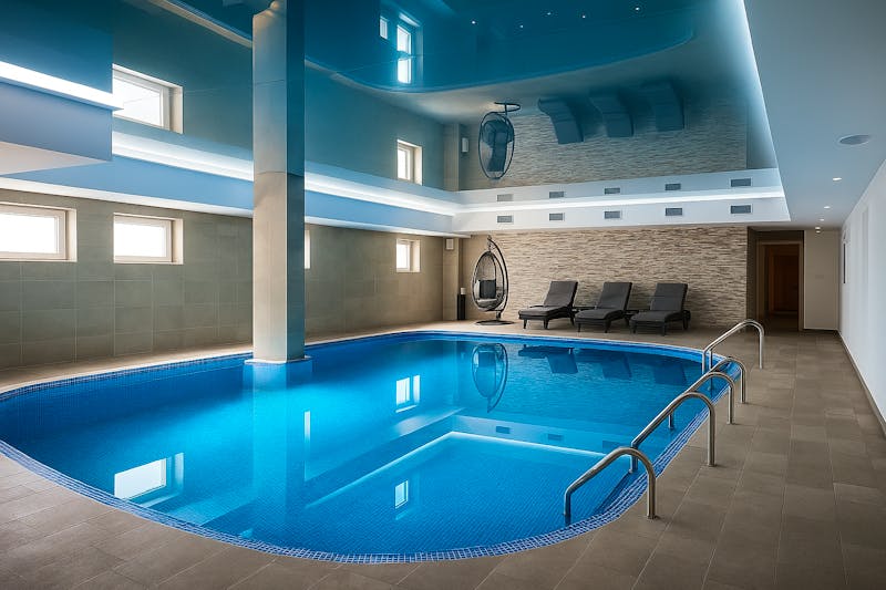 Franzensbad - Kurhotel Pyramida - Schwimmbad – ©Kurhotel Pyramida Franzenbad