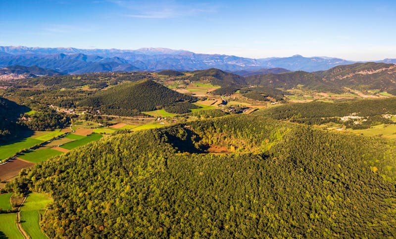 Vulkanlandschaft Garrotxa - Vulkan Santa Margarida - ©Iurii - stock.adobe.com
