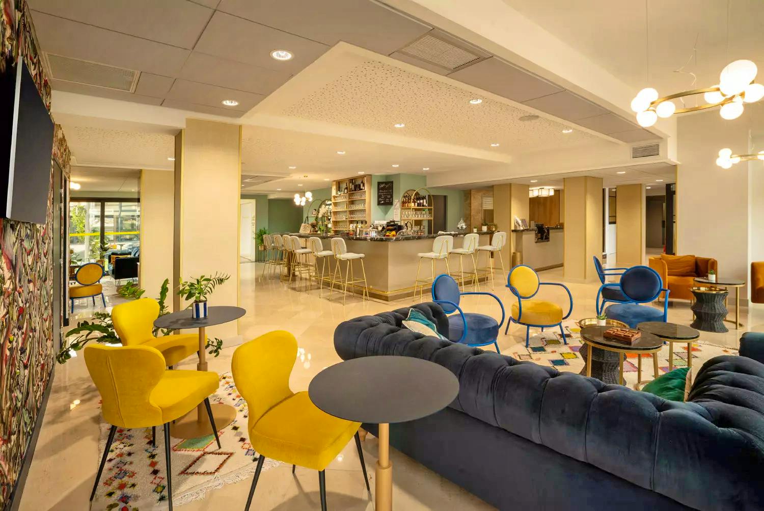 Hotel Le Quercy in Brive-la-Gaillarde - Bar&nbsp;&ndash;&nbsp;&copy;&nbsp;Hotel Le Quercy