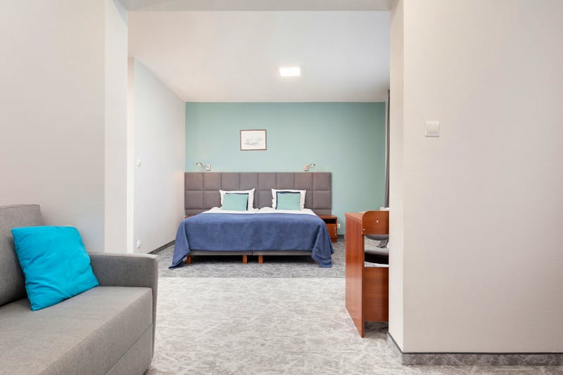 Zimmerbeispiel Doppelzimmer Lux im Spa Bagiński & Chabinka – ©Spa Bagiński   Chabinka - fot  T Stolz