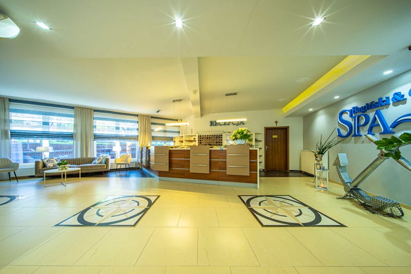 Rezeption im Spa Bagiński & Chabinka – ©Spa Bagiński & Chabinka