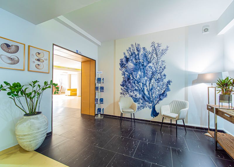 Lobbybereich im Spa Bagiński & Chabinka – ©Spa Bagiński & Chabinka