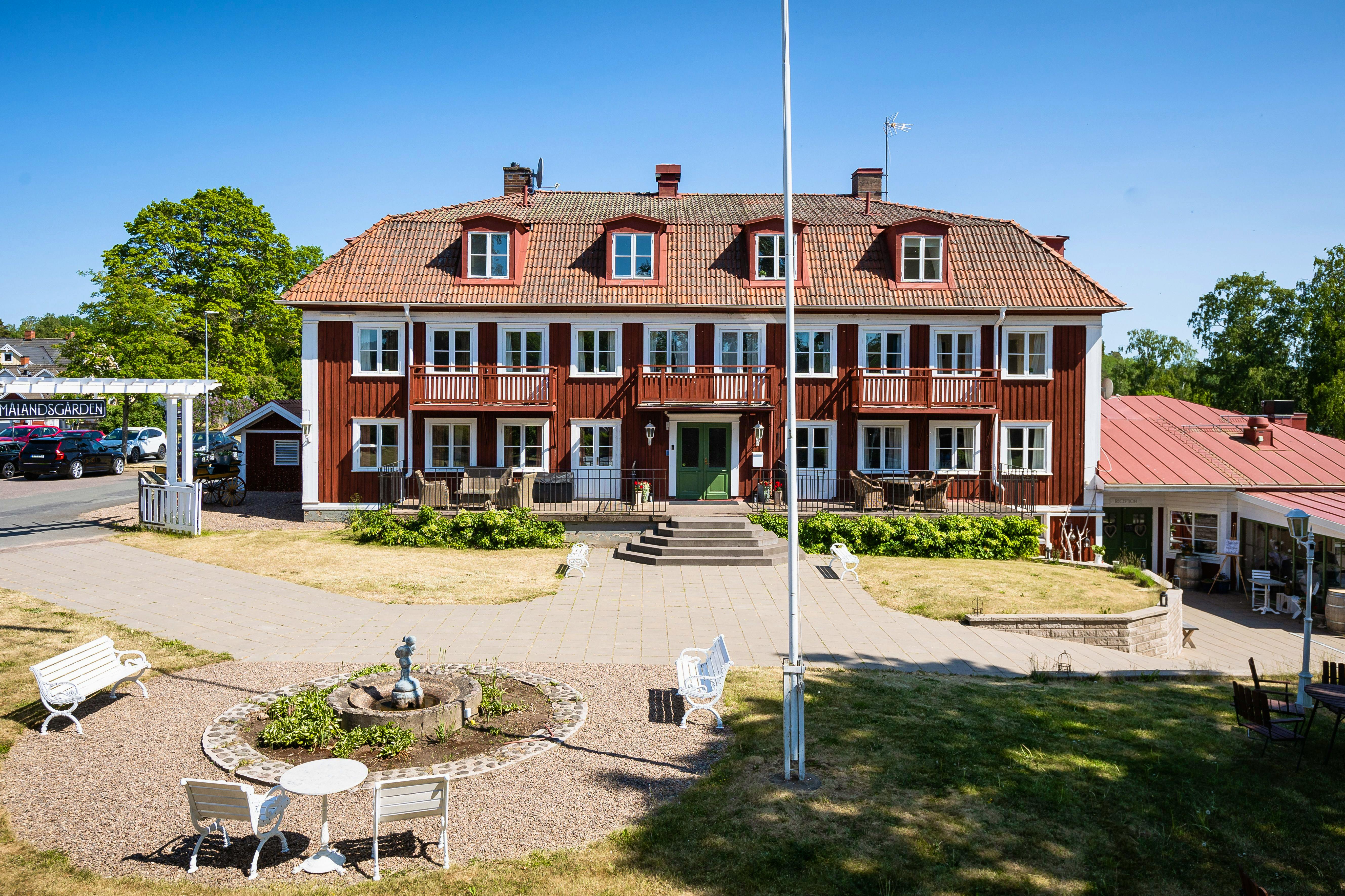 Smålandsgården in Gränna, Schweden - Hotel von außen &nbsp;&ndash;&nbsp;&copy;&nbsp;Smålandsgården