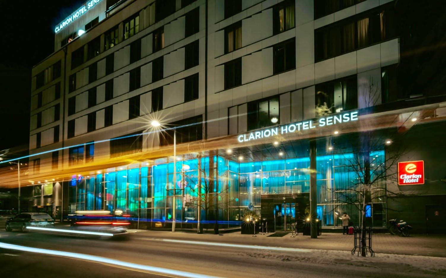 Clarion Hotel Sense in Lulea, Schweden - Hotel von außen &nbsp;&ndash;&nbsp;&copy;&nbsp;Clarion Hotel Sense