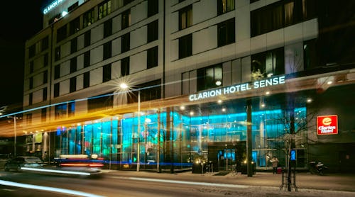 Clarion Hotel Sense in Lulea, Schweden - Hotel von außen  – © Clarion Hotel Sense